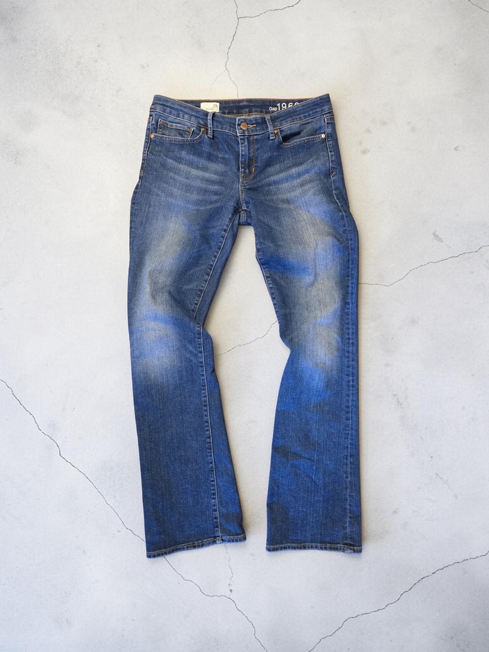 GAP Women's Boot Cut Jeans in‎ Medium Blue